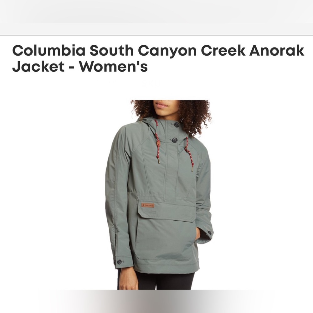 Columbia south canyon creek water resitsant jacket